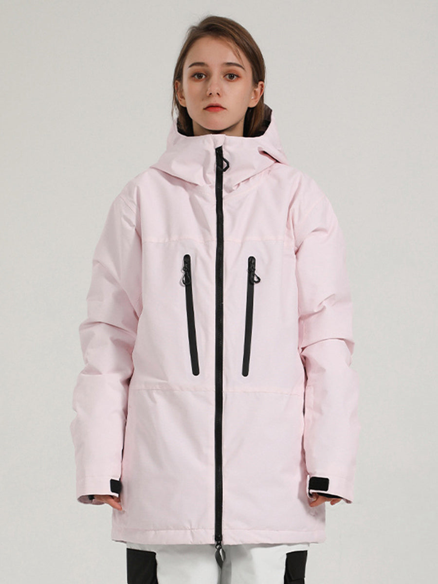 Baby pink snowboard jacket hot sale