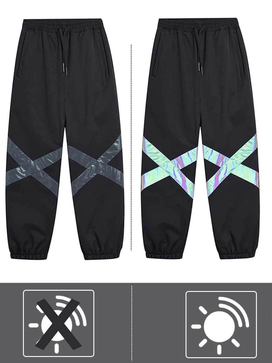 Yeefine Reflective X Ski Jogger Pants-Unisex