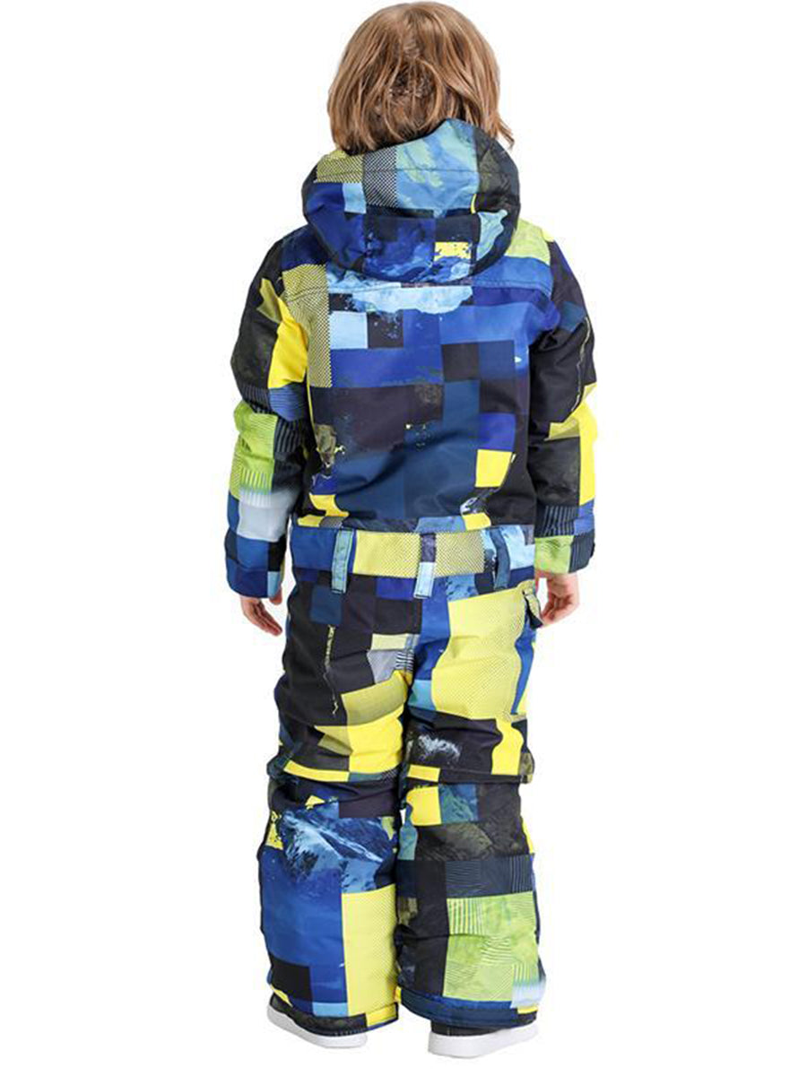 Yeefine Boys One Piece Snowboard Ski Suit Waterproof Windproof