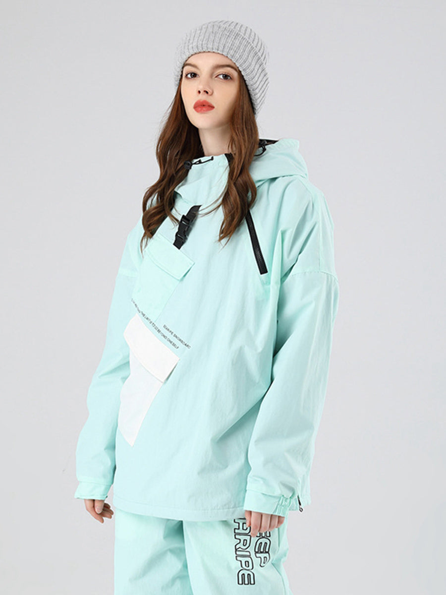 Yeefine Unisex Ski Snowboard Anorak Jacket