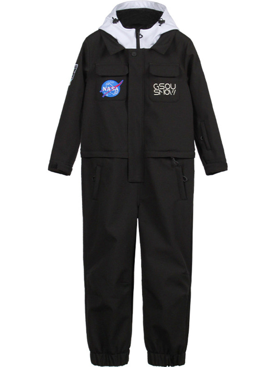 Yeefine Kids One Piece Insulated Ski Snowsuits