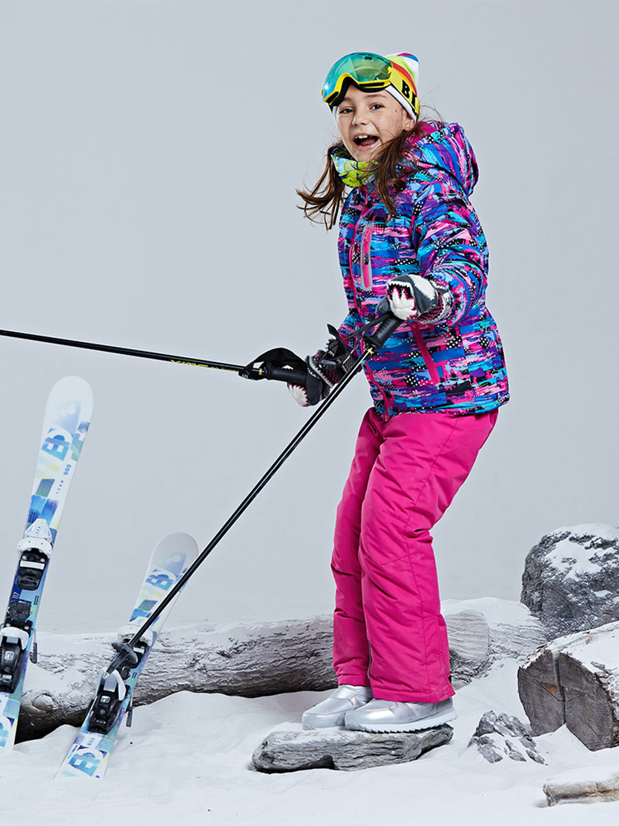 Girls Windproof Waterproof Snowboard Ski Jacket Yeefine YEEFINE